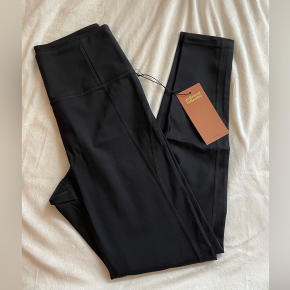 Girlfriend Collective black hi-rise compressive leggings - Picture 4 of 5